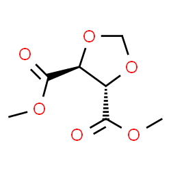 ChemSpider 2D Image | (4S,5S)-4,5-bis-(Methoxycarbonyl)-1,3-dioxolane | C7H10O6