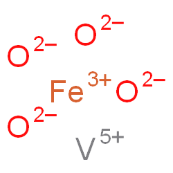 ChemSpider 2D Image | ferric;oxygen(2-);vanadium(5+) | FeO4V