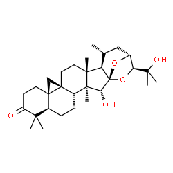 ChemSpider 2D Image | Cimigenol-3-one | C30H46O5