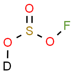 ChemSpider 2D Image | (Fluorooxy)[(~2~H)hydroxy]sulfane oxide | DFO3S