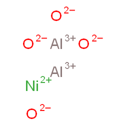 ChemSpider 2D Image | dialuminum;nickelous;oxygen(2-) | Al2NiO4