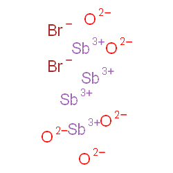 ChemSpider 2D Image | antimony(3+);oxygen(2-);dibromide | Br2O5Sb4