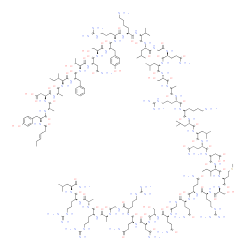 ChemSpider 2D Image | (3S)-4-[[(1S)-2-[[(1S)-1-[[(1S)-2-[[(1S)-1-[[(1S)-3-amino-1-[[(1S)-2-[[(1S)-2-[[(1S)-1-[[(1S)-5-amino-1-[[(1S)-1-[[(1S)-1-[[2-[[(1S)-4-amino-1-[[(1S)-1-[[(1S)-2-[[(1S)-2-[[(1S)-1-[[(1S)-5-amino-1-[[(1S)-1-[[(1S)-1-[[(1S)-4-amino-1-[[(1S)-2-[[(1S)-1-[[(1S)-1-[[(1S)-2-[[(1S)-1-[[(1S)-4-amino-1-[[(1S)-4-amino-1-[[2-[[(1S)-4-amino-1-[[(1S)-2-[[(1S)-3-amino-1-[[(1S)-4-amino-1-[[(1S)-1-[[2-[[(1S)-2-[[(1S)-1-[[(1S)-2-[[(1S)-1-[[(1S)-1-carbamoyl-3-methyl-butyl]carbamoyl]-4-guanidino-butyl]amino]-1-methyl-2-oxo-ethyl]carbamoyl]-4-guanidino-butyl]amino]-1-methyl-2-oxo-ethyl]amino]-2-oxo-ethyl]carbamoyl]-4-guanidino-butyl]carbamoyl]-4-oxo-butyl]carbamoyl]-3-oxo-propyl]amino]-1-(hydroxymethyl)-2-oxo-ethyl]carbamoyl]-4-oxo-butyl]amino]-2-oxo-ethyl]carbamoyl]-4-oxo-butyl]carbamoyl]-4-oxo-butyl]carbamoyl]-4-guanidino-butyl]amino]-1-(hydroxymethyl)-2-oxo-ethyl]carbamoyl]-3-methylsulfanyl-propyl]carbamoyl]-2-methyl-butyl]amino]-1-(carboxymethyl)-2-oxo-ethyl]carbamoyl]-4-oxo-butyl]carbamoyl]-3-methyl-butyl]carbamoyl]-3-methyl-butyl]carbamoyl]pentyl]carbamoyl]-4-guanidino-butyl]amino]-1-methyl-2-oxo-ethyl]amino]-1-(hydroxymethyl)-2-oxo-ethyl]carbamoyl]-3-methyl-butyl]carbamoyl]-4-oxo-butyl]amino]-2-oxo-ethyl]carbamoyl]-3-methyl-butyl]carbamoyl]-2-methyl-propyl]carbamoyl]pentyl]carbamoyl]-4-guanidino-butyl]amino]-1-[(4-hydroxyphenyl)methyl]-2-oxo-ethyl]amino]-1-(hydroxymethyl)-2-oxo-ethyl]carbamoyl]-3-oxo-propyl]carbamoyl]-2-hydroxy-propyl]amino]-1-benzyl-2-oxo-ethyl]carbamoyl]-2-methyl-butyl]amino]-1-methyl-2-oxo-ethyl]amino]-3-[[(2S)-2-[[(2S)-2-[[(E)-hex-3-enoyl]amino]-3-(4-hydroxyphenyl)propanoyl]amino]propanoyl]amino]-4-oxo-butanoic acid | C216H360N72O63S