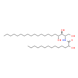 ChemSpider 2D Image | N-(2-hydroxytetradecanoyl)icosaphytosphingosine | C34H69NO5