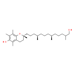 ChemSpider 2D Image | 13-hydroxy-alpha-tocopherol | C29H50O3