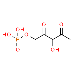 ChemSpider 2D Image | 3-Hydroxy-2,4-dioxopentyl phosphate | C5H9O7P