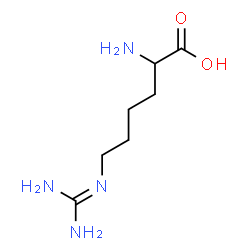 ChemSpider 2D Image | HOMOARGININE, L- | C7H16N4O2