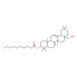 ChemSpider 2D Image | 28-Hydroxyolean-12-en-3-yl decanoate | C40H68O3