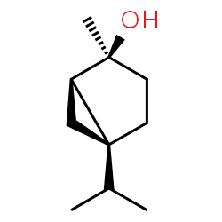 ChemSpider 2D Image | (1R,2S)-5-Isopropyl-2-methylbicyclo[3.1.0]hexan-2-ol | C10H18O