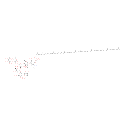 ChemSpider 2D Image | alpha-D-Mannopyranosyl-(1->3)-alpha-D-mannopyranosyl-(1->6)-[alpha-D-mannopyranosyl-(1->2)-alpha-D-mannopyranosyl-(1->2)-alpha-D-mannopyranosyl-(1->3)]-beta-D-mannopyranosyl-(1->4)-2-acetamido-2-deoxy
-beta-D-glucopyranosyl-(1->4)-2-acetamido-2-deoxy-1-O-[{[{[(6E,10E,14E,18E,22E,26E,30E,34E,38E,42E,46E,50E,54E,58E)-3,7,11,15,19,23,27,31,35,39,43,47,51,55,59,63-hexadecamethyl-6,10,14,18,22,26,30,34,
38,42,46,50,54,58,62-tetrahexacontapentadecaen-1-yl]oxy}(hydroxy)phosphoryl]oxy}(hydroxy)phosphoryl]-beta-D-glucopyranose | C132H220N2O47P2