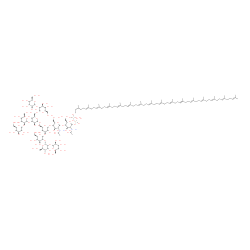 ChemSpider 2D Image | alpha-D-Mannopyranosyl-(1->2)-alpha-D-mannopyranosyl-(1->2)-alpha-D-mannopyranosyl-(1->3)-[alpha-D-mannopyranosyl-(1->2)-alpha-D-mannopyranosyl-(1->3)-[alpha-D-mannopyranosyl-(1->2)-alpha-D-mannopyran
osyl-(1->6)]-alpha-D-mannopyranosyl-(1->6)]-beta-D-mannopyranosyl-(1->4)-2-acetamido-2-deoxy-beta-D-glucopyranosyl-(1->4)-2-acetamido-2-deoxy-1-O-[{[{[(6E,10E,14E,18E,22E,26E,30E,34E,38E,42E,46E,50E,5
4E,58E)-3,7,11,15,19,23,27,31,35,39,43,47,51,55,59,63-hexadecamethyl-6,10,14,18,22,26,30,34,38,42,46,50,54,58,62-tetrahexacontapentadecaen-1-yl]oxy}(hydroxy)phosphoryl]oxy}(hydroxy)phosphoryl]-beta-D-
glucopyranose | C150H250N2O62P2