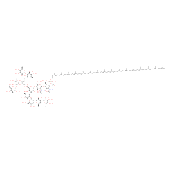 ChemSpider 2D Image | alpha-D-Glucopyranosyl-(1->3)-alpha-D-mannopyranosyl-(1->2)-alpha-D-mannopyranosyl-(1->2)-alpha-D-mannopyranosyl-(1->3)-[alpha-D-mannopyranosyl-(1->2)-alpha-D-mannopyranosyl-(1->3)-[alpha-D-mannopyran
osyl-(1->2)-alpha-D-mannopyranosyl-(1->6)]-alpha-D-mannopyranosyl-(1->6)]-beta-D-mannopyranosyl-(1->4)-2-acetamido-2-deoxy-beta-D-glucopyranosyl-(1->4)-2-acetamido-2-deoxy-1-O-[{[{[(6E,10E,14E,18E,22E
,26E,30E,34E,38E,42E,46E,50E,54E,58E)-3,7,11,15,19,23,27,31,35,39,43,47,51,55,59,63-hexadecamethyl-6,10,14,18,22,26,30,34,38,42,46,50,54,58,62-tetrahexacontapentadecaen-1-yl]oxy}(hydroxy)phosphoryl]ox
y}(hydroxy)phosphoryl]-beta-D-glucopyranose | C156H260N2O67P2