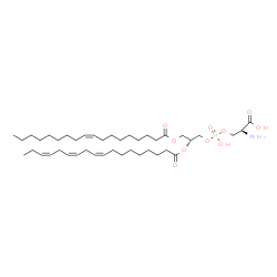 ChemSpider 2D Image | PS(18:1(9Z)/18:3(9Z,12Z,15Z)) | C42H74NO10P