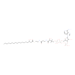 ChemSpider 2D Image | S-{1-[5-(4-Amino-1H-imidazo[4,5-c]pyridin-1-yl)-4-hydroxy-3-(phosphonooxy)tetrahydro-2-furanyl]-3,5,9-trihydroxy-8,8-dimethyl-3,5-dioxido-10,14-dioxo-2,4,6-trioxa-11,15-diaza-3lambda~5~,5lambda~5~-dip
hosphaheptadecan-17-yl} 3-hydroxyoctadecanethioate (non-preferred name) | C40H71N6O18P3S