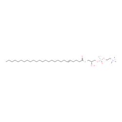 ChemSpider 2D Image | lysoPC a C26:1 | C34H68NO7P