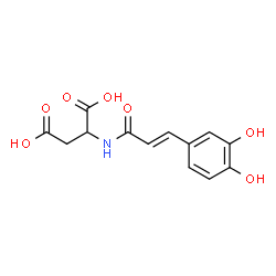 ChemSpider 2D Image | N-CAFFEOYL-L-ASPARTIC ACID | C13H13NO7