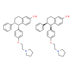 ChemSpider 2D Image | lasofoxifene | C56H62N2O4