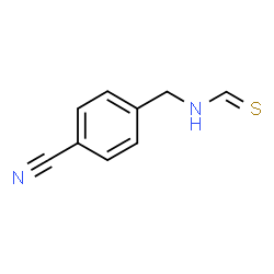 ChemSpider 2D Image | N-(4-Cyanobenzyl)thioformamide | C9H8N2S