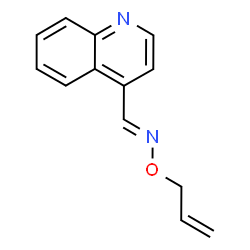 ChemSpider 2D Image | (E)-N-(Allyloxy)-1-(4-quinolinyl)methanimine | C13H12N2O