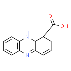 ChemSpider 2D Image | (1R,10aS)-1,2,10,10a-Tetrahydro-1-phenazinecarboxylic acid | C13H12N2O2