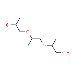 ChemSpider 2D Image | (2R)-2-{(2R)-2-[(2R)-2-Hydroxypropoxy]propoxy}-1-propanol | C9H20O4