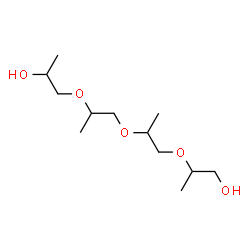 ChemSpider 2D Image | (2R)-2-[(2R)-2-{(2S)-2-[(2R)-2-Hydroxypropoxy]propoxy}propoxy]-1-propanol | C12H26O5