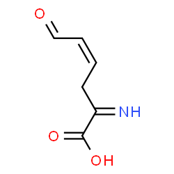 ChemSpider 2D Image | (4Z)-2-Imino-6-oxo-4-hexenoic acid | C6H7NO3