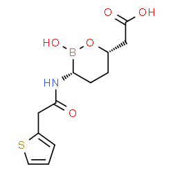 ChemSpider 2D Image | vaborbactam | C12H16BNO5S