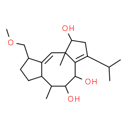 ChemSpider 2D Image | Fusicoccin J Aglycone | C21H34O4