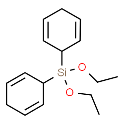 ChemSpider 2D Image | Di-2,5-cyclohexadien-1-yl(diethoxy)silane | C16H24O2Si
