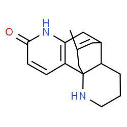 ChemSpider 2D Image | 12-methyl-2,3,4,4a,5,6-hexahydro-1H-5,10b-prop[1]eno-1,7-phenanthrolin-8-ol | C16H20N2O