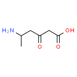 ChemSpider 2D Image | 5-Amino-3-oxohexanoic acid | C6H11NO3