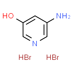 ChemSpider 2D Image | 5-Amino-3-pyridinol dihydrobromide | C5H8Br2N2O