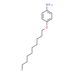 ChemSpider 2D Image | p-Decyloxyaniline | C16H27NO