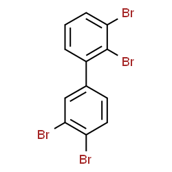 ChemSpider 2D Image | 2,3,3',4'-Tetrabromobiphenyl | C12H6Br4