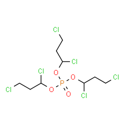 ChemSpider 2D Image | TRIS(1,3-DICHLOROPROPYL)PHOSPHATE | C9H15Cl6O4P