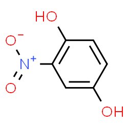 ChemSpider 2D Image | 2-Nitrohydroquinone | C6H5NO4