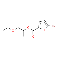 ChemSpider 2D Image | 1-Ethoxy-2-propanyl 5-bromo-2-furoate | C10H13BrO4