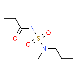 ChemSpider 2D Image | N-[Methyl(propyl)sulfamoyl]propanamide | C7H16N2O3S