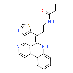 ChemSpider 2D Image | dercitamide | C21H18N4OS