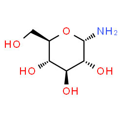 ChemSpider 2D Image | alpha-D-Glucopyranosylamine | C6H13NO5