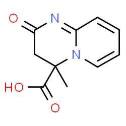 ChemSpider 2D Image | 4-methyl-2-oxo-3H-pyrido[1,2-a]pyrimidine-4-carboxylic acid | C10H10N2O3