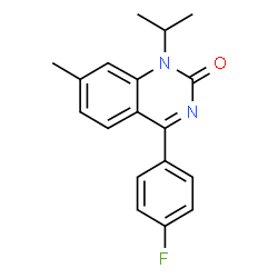 ChemSpider 2D Image | fluproquazone | C18H17FN2O
