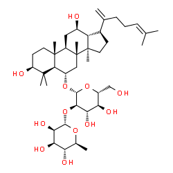 ChemSpider 2D Image | Ginsenoside Rg6 | C42H70O12