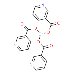 ChemSpider 2D Image | Chromium Nicotinate | C18H12CrN3O6