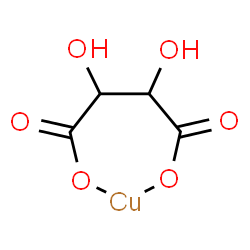 ChemSpider 2D Image | [2,3-Dihydroxysuccinato(2-)-kappa~2~O~1~,O~4~]copper | C4H4CuO6