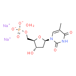 ChemSpider 2D Image | TMP | C10H15N2Na2O9P