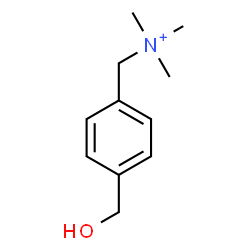 ChemSpider 2D Image | [4-(Hydroxymethyl)phenyl]-N,N,N-trimethylmethanaminium | C11H18NO