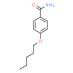 ChemSpider 2D Image | 4-(Pentyloxy)benzamide | C12H17NO2