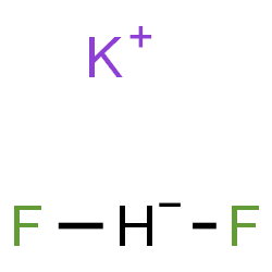 ChemSpider 2D Image | Potassium bifluoride | H2F2K